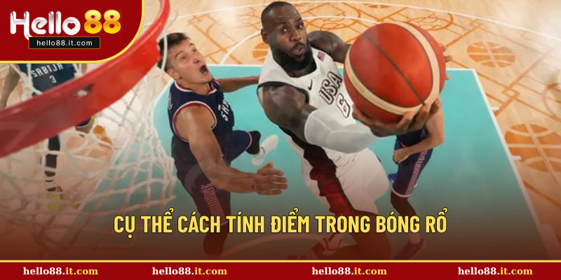 Cụ thể cách tính điểm trong bóng rổ