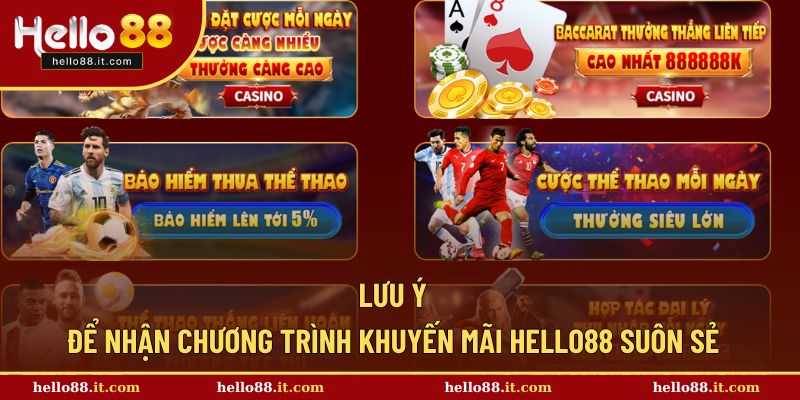 Lưu ý khi nhận ưu đãi để diễn ra suôn sẻ