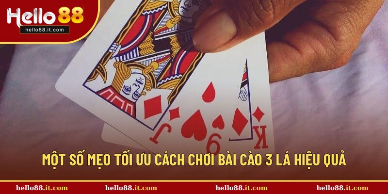 Một số mẹo hay giúp có cách chơi bài cào 3 lá hiệu quả